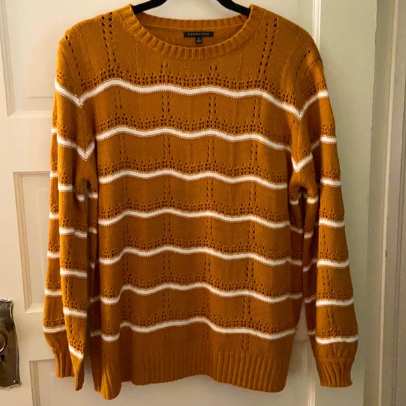 Striped Knit Sweater - Picture 1 of 3